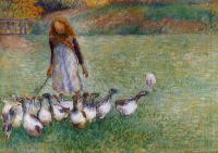 Pissarro, Camille - Little Goose Girl